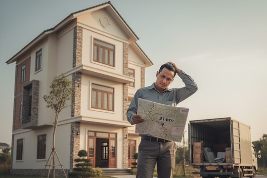 Stress vì xây xong nhà 3 lầu thì bị chuyển chỗ làm xa 21 km