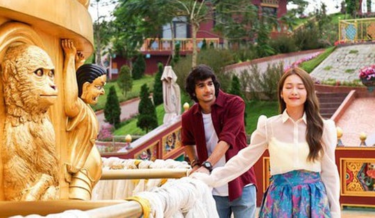 Khả Ngân và chuyện tình xuyên biên giới với nam tài tử Ấn Độ trong 'Vạn dặm yêu em'