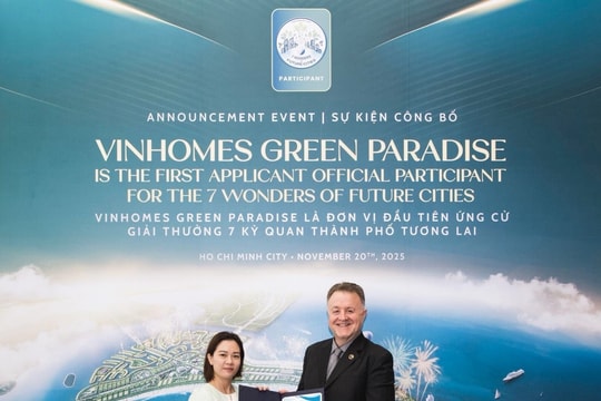 Vinhomes Green Paradise là ứng viên đầu tiên của '7 Kỳ quan Đô thị Tương lai'