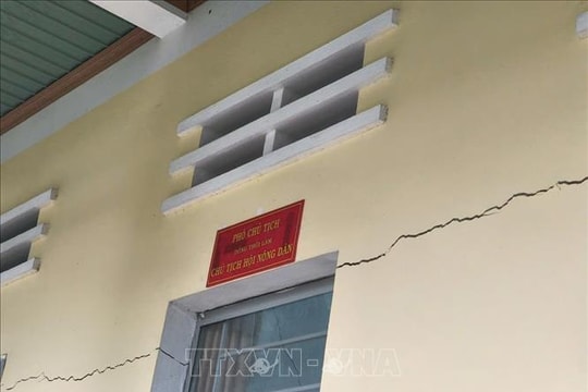 Gia Lai: Tiếng nổ dưới đất gây nhiều vết nứt nhà tại xã Ia Rsai