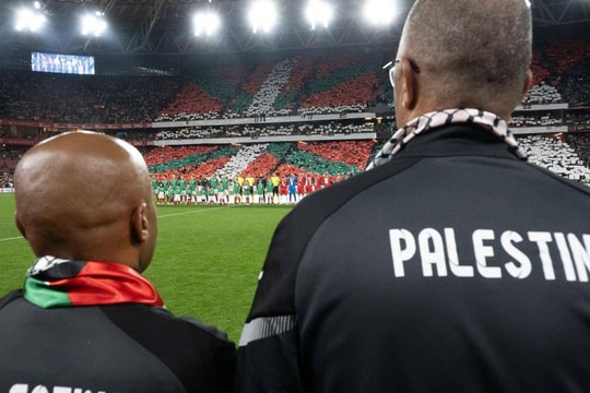 Trận cầu mang ước nguyện hòa bình của tuyển Palestine