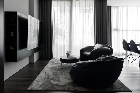 Giải pháp khi ứng dụng tông màu trầm trong thiết kế nhà