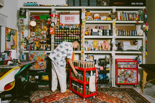 Bên trong tổ ấm kiêm studio sáng tạo độc đáo của họa sĩ tranh tường