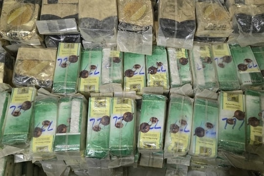 Nhóm chuyển 1,2 tấn ma túy từ Tam giác vàng về Việt Nam bị phát hiện