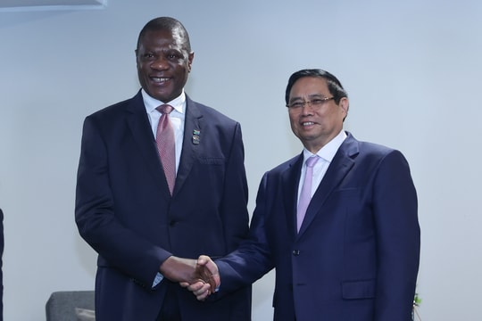 Thủ tướng gặp Phó Tổng thống Nam Phi và tiếp các tập đoàn, doanh nghiệp