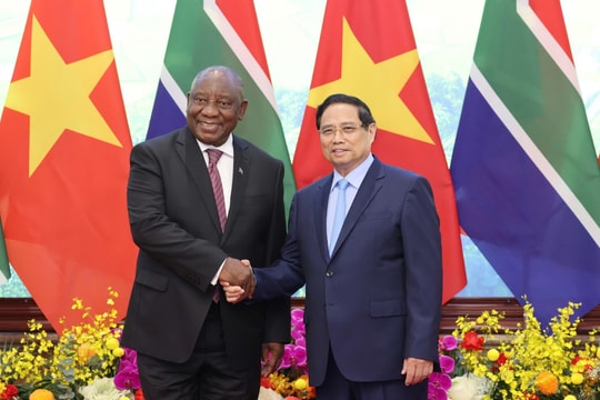 Tuyên bố chung Việt Nam - Nam Phi về thiết lập quan hệ Đối tác Chiến lược