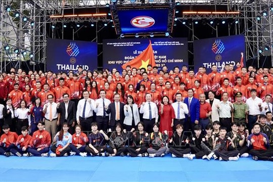 Đoàn Thể thao Việt Nam khu vực phía Nam tham dự SEA Games 33