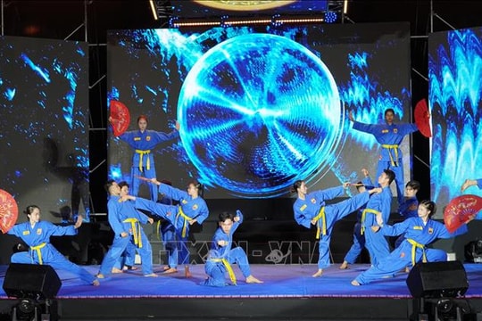 Khai mạc Liên hoan võ thuật quốc tế Thành phố Hồ Chí Minh năm 2025