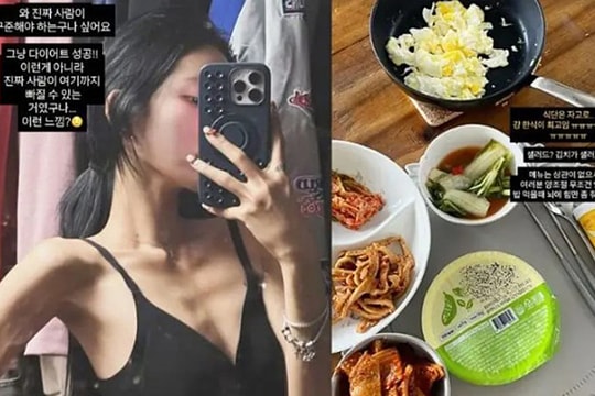 Con gái Choi Jin-sil giảm 55 kg nhờ đồ ăn Hàn Quốc truyền thống