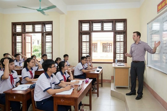 'Vịt nghe sấm' trong giờ Tiếng Anh với giáo viên nước ngoài