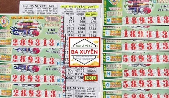 Xổ số miền Nam: “Truy tìm” chủ nhân trúng đặc biệt 4 tờ vé số Bình Thuận