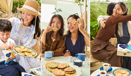 Bánh cookie Sun Guzto được người Việt khắp nơi ưu tiên làm quà tặng bạn bè 5 châu