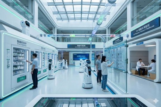 Vì sao nói bệnh viện Trung Quốc như đang ở năm 2050?