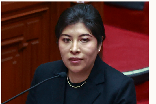 Peru truy nã quốc tế cựu Thủ tướng Betssy Chavez