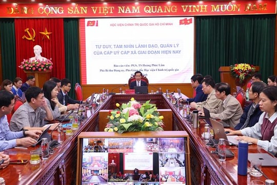 Bồi dưỡng, cập nhật kiến thức, kỹ năng đối với cán bộ cấp xã, phường, đặc khu