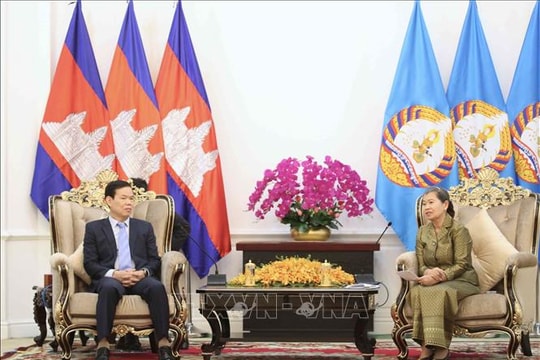 Tăng cường tin cậy chính trị và đoàn kết nhân dân hai nước Việt Nam - Campuchia