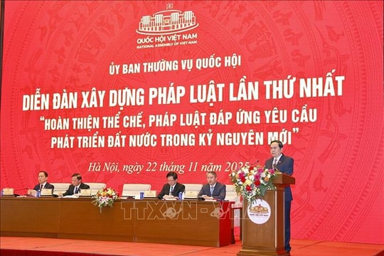 Chủ tịch Quốc hội: Thực hiện nghiêm quy trình lập pháp, kiên quyết phòng, chống tiêu cực, lợi ích nhóm
