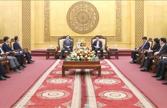 Chủ tịch Quốc hội Hàn Quốc thăm và làm việc tại Ninh Bình