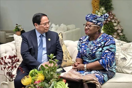 Thủ tướng Phạm Minh Chính gặp lãnh đạo các nước, tổ chức quốc tế