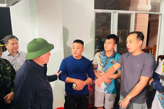 Dốc toàn tâm sức tập trung ứng phó và khắc phục hậu quả mưa lũ đặc biệt lớn