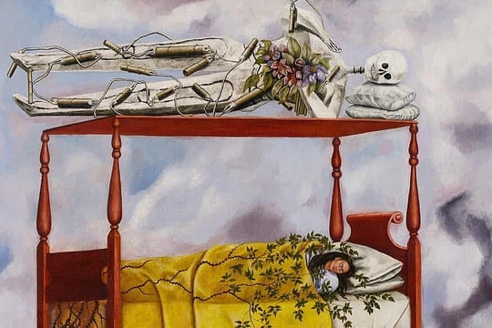 Tranh tự họa của Frida Kahlo có giá gần 55 triệu USD