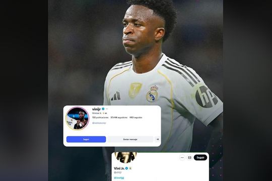 Vinicius xóa thông tin về Real trên trang cá nhân