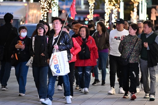 Những người Nhật không lo ngại khi vắng bóng du khách Trung Quốc