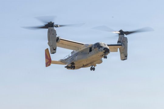 Số vụ tai nạn máy bay quân sự Mỹ tăng mạnh trong năm qua