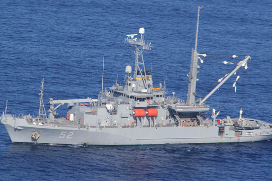 Mỹ chưa thể trục vớt máy bay rơi ở Biển Đông sau gần một tháng