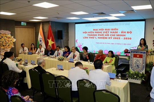 Nâng tầm đối ngoại nhân dân, thúc đẩy hợp tác chiến lược Việt Nam - Ấn Độ