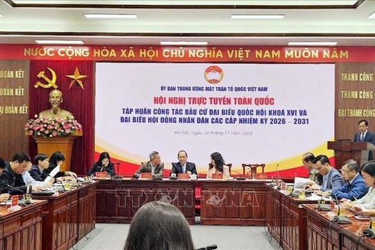 Tập huấn công tác bầu cử đại biểu Quốc hội khóa XVI và đại biểu HĐND các cấp