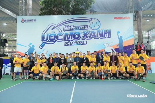 Lễ khai mạc Giải Pickleball 'Ước Mơ Xanh' 2025