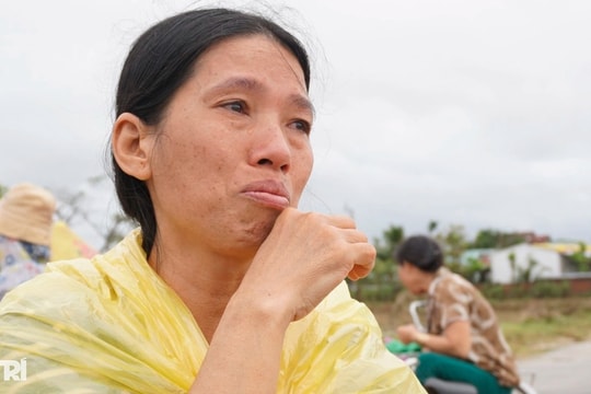 Người phụ nữ nghèo bật khóc vì 6 con bò bị lũ dữ cuốn trôi