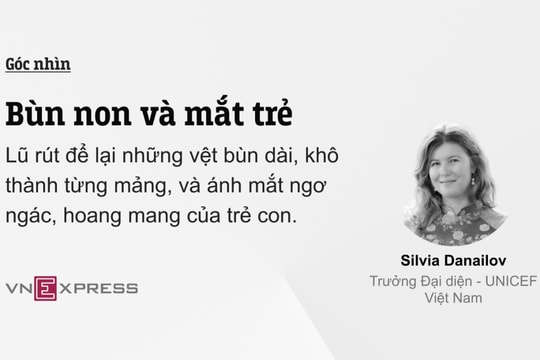 Bùn non và mắt trẻ