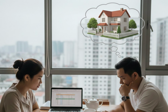 'Xẻ' nhà Hà Nội 14 tỷ thành hai căn hộ, một mảnh đất