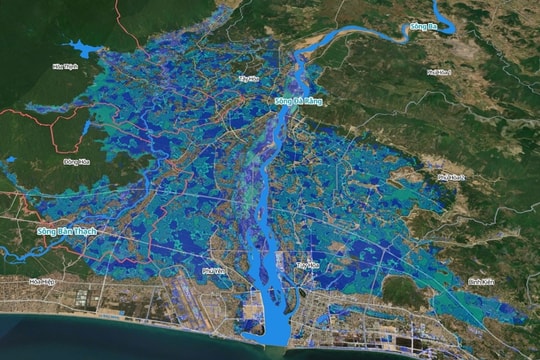 Tại sao Hòa Thịnh, Đông Hòa thành rốn lũ?