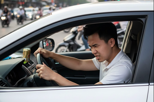 Chạy cuốc xe 2 km được 9 nghìn đồng nhưng khách bắt chờ lâu