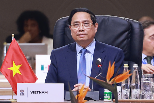 Thủ tướng nêu 3 ưu tiên chiến lược tại hội nghị thượng đỉnh G20