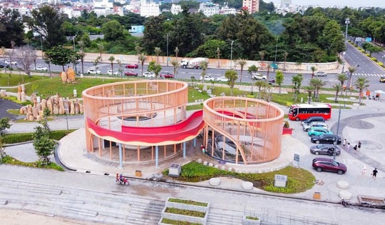 Hình ảnh cận cảnh “điểm nhấn” ở Bãi Sau, phường Vũng Tàu