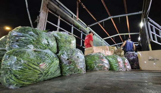 Những ngày chưa từng có của chợ đầu mối rau lớn nhất TPHCM