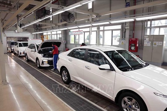 Nhập khẩu ô tô nguyên chiếc giảm nhẹ, linh kiện và phụ tùng tăng trở lại