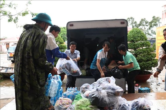 Tổng lực hỗ trợ các địa phương vùng lũ miền Trung - Tây Nguyên