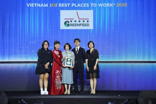 Greenfeed vào “Top 100 Nơi làm việc tốt nhất Việt Nam” 8 năm liên tiếp