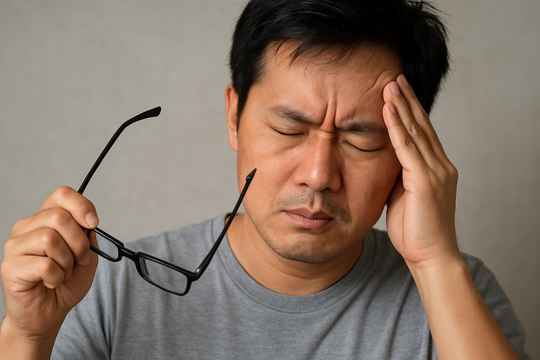 Đau đầu, mỏi mắt là dấu hiệu bệnh gì?