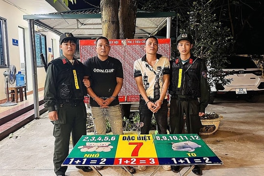 Bị bắt vì chơi phi tiêu ăn tiền ở lễ hội