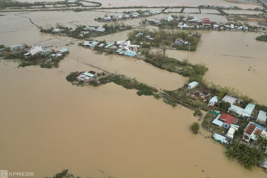 Nhiều nơi ở Quy Nhơn tái ngập