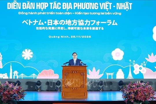 Thủ tướng Phạm Minh Chính: Quan hệ Việt Nam - Nhật Bản 'chân thành, tình cảm, tin cậy, thực chất, hiệu quả, cùng có lợi'