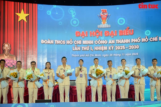 Ra mắt Ban Thanh niên Công an TP Hồ Chí Minh khóa I, nhiệm kỳ 2025 - 2030
