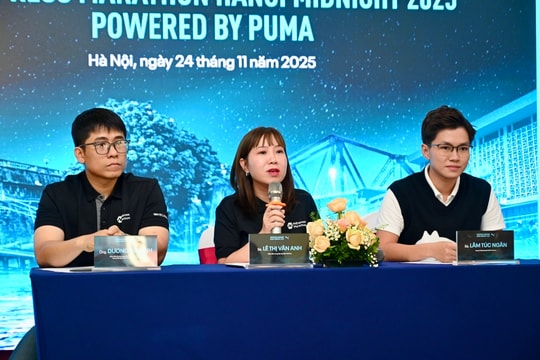 Giải chạy đêm Hà Nội hé lộ trải nghiệm mới mùa thứ năm