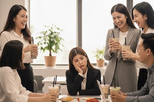 Lương 8 triệu nhưng chiều nào đồng nghiệp cũng rủ uống trà sữa